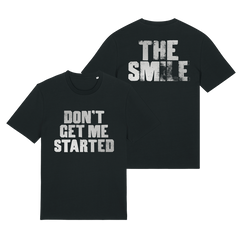 DON'T GET ME STARTED METALLIC PRINT T-SHIRT